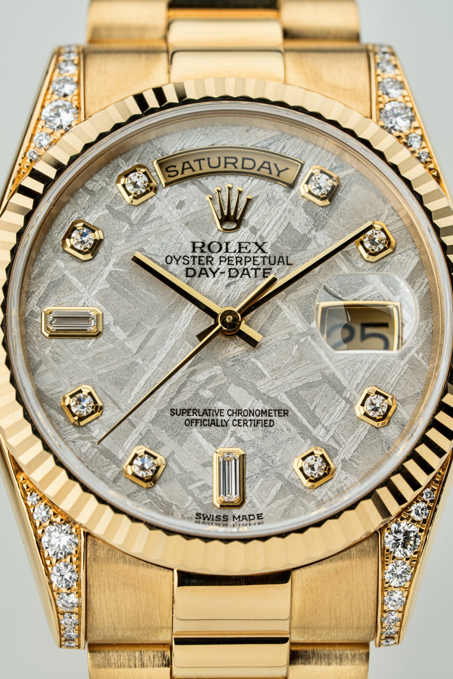 Rolex Day-Date 36mm Rare Meteorite Dial - Ref. 118338