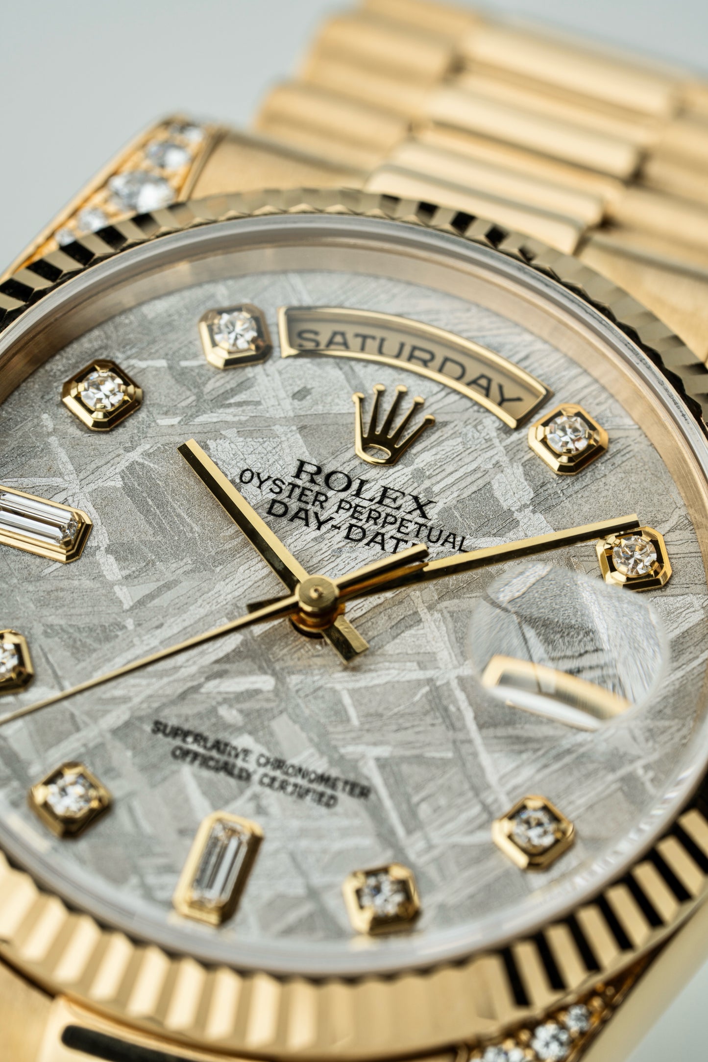Rolex Day-Date 36mm Rare Meteorite Dial - Ref. 118338