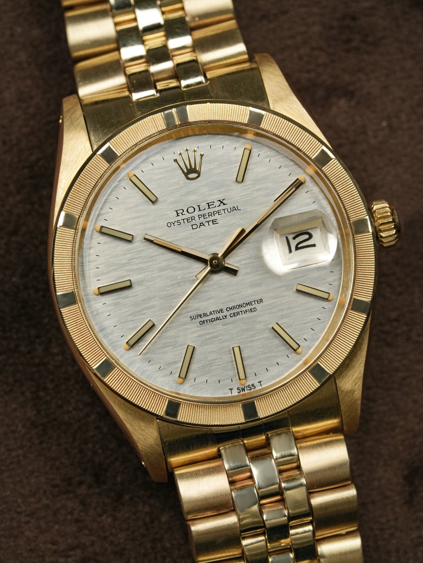 Oyster Perpetual Date 34mm Shantung Dial - Ref. 1501