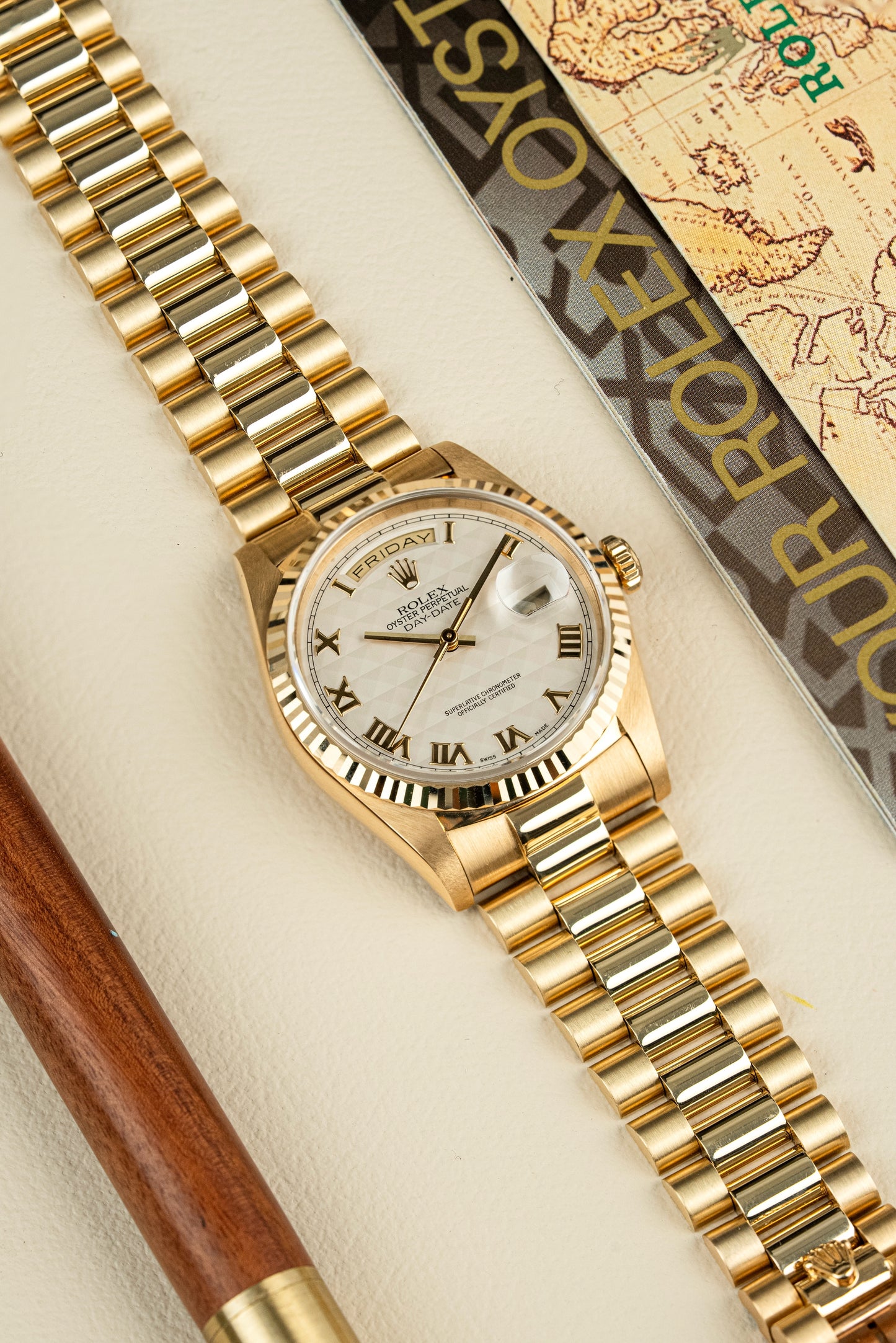 Rolex Day-Date Pyramid Dial - Ref. 18238