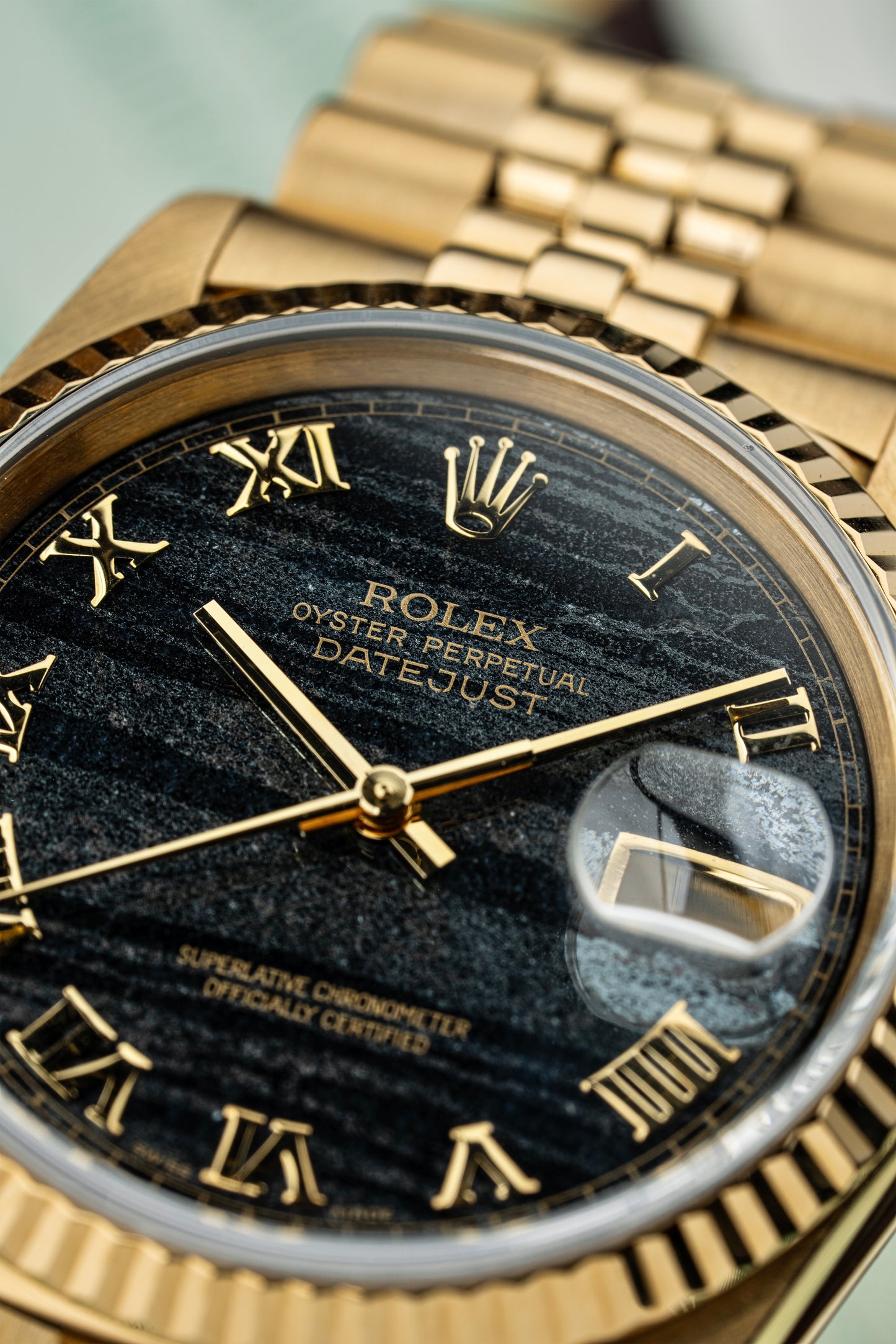 Rolex Datejust 36mm Rare Ferrite Stone Dial - Ref. 16238