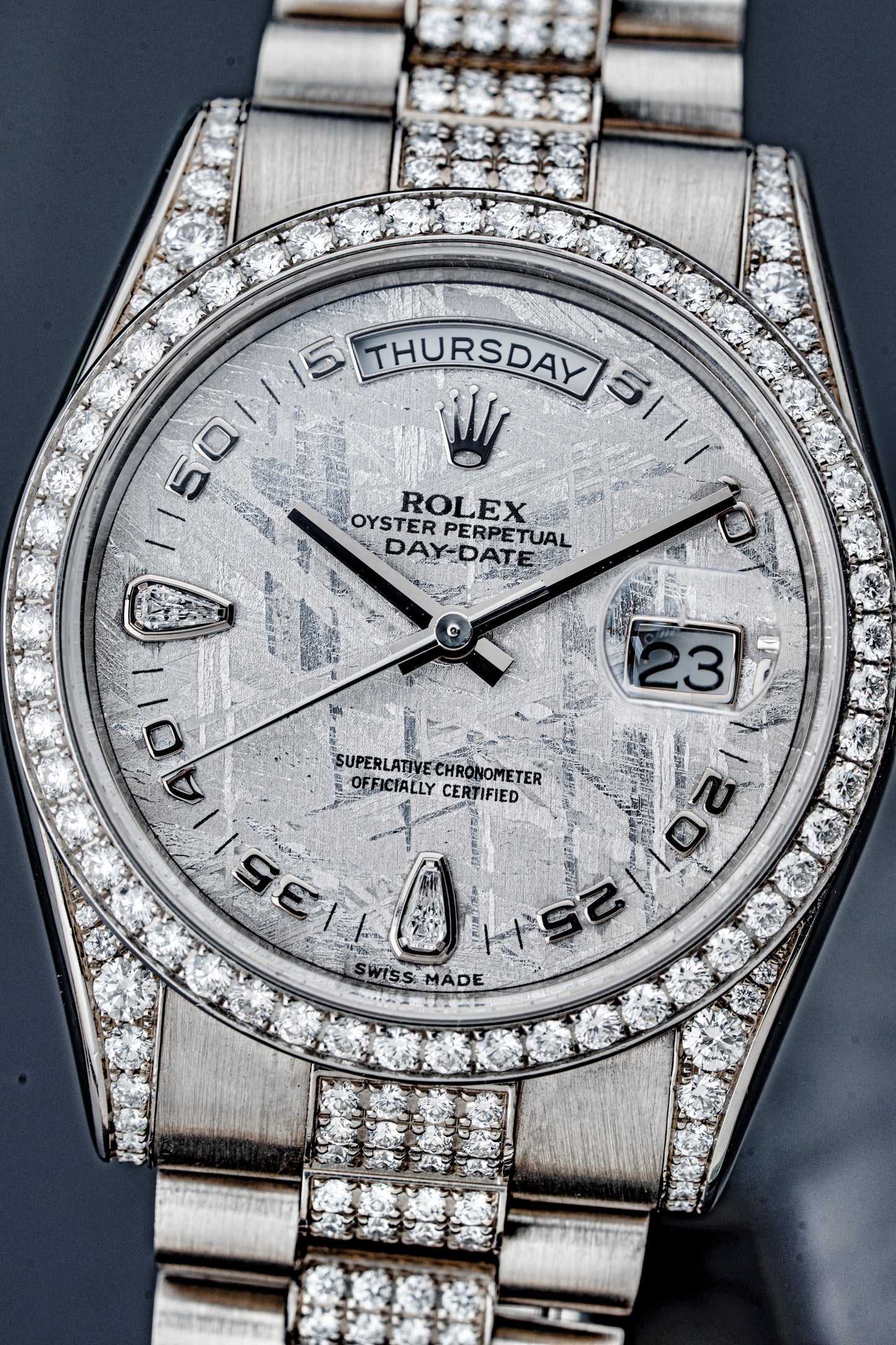 Rolex Day-Date 36mm Meteorite Dial - Ref. 118389