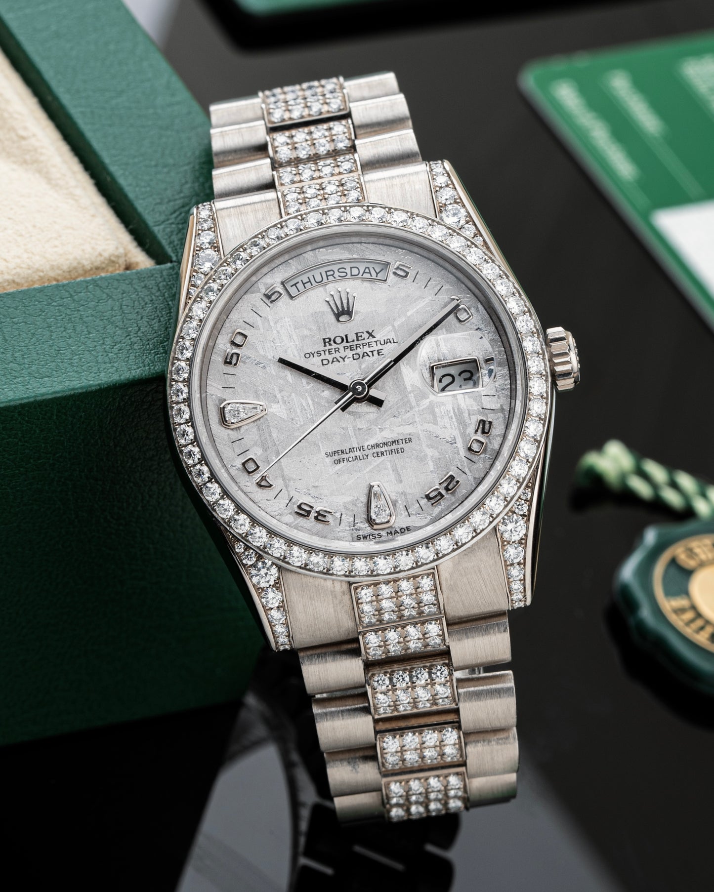 Rolex Day-Date 36mm Meteorite Dial - Ref. 118389