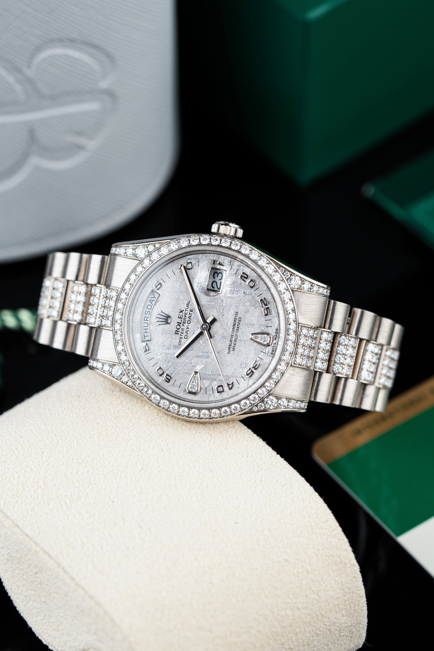 Rolex Day-Date 36mm Meteorite Dial - Ref. 118389