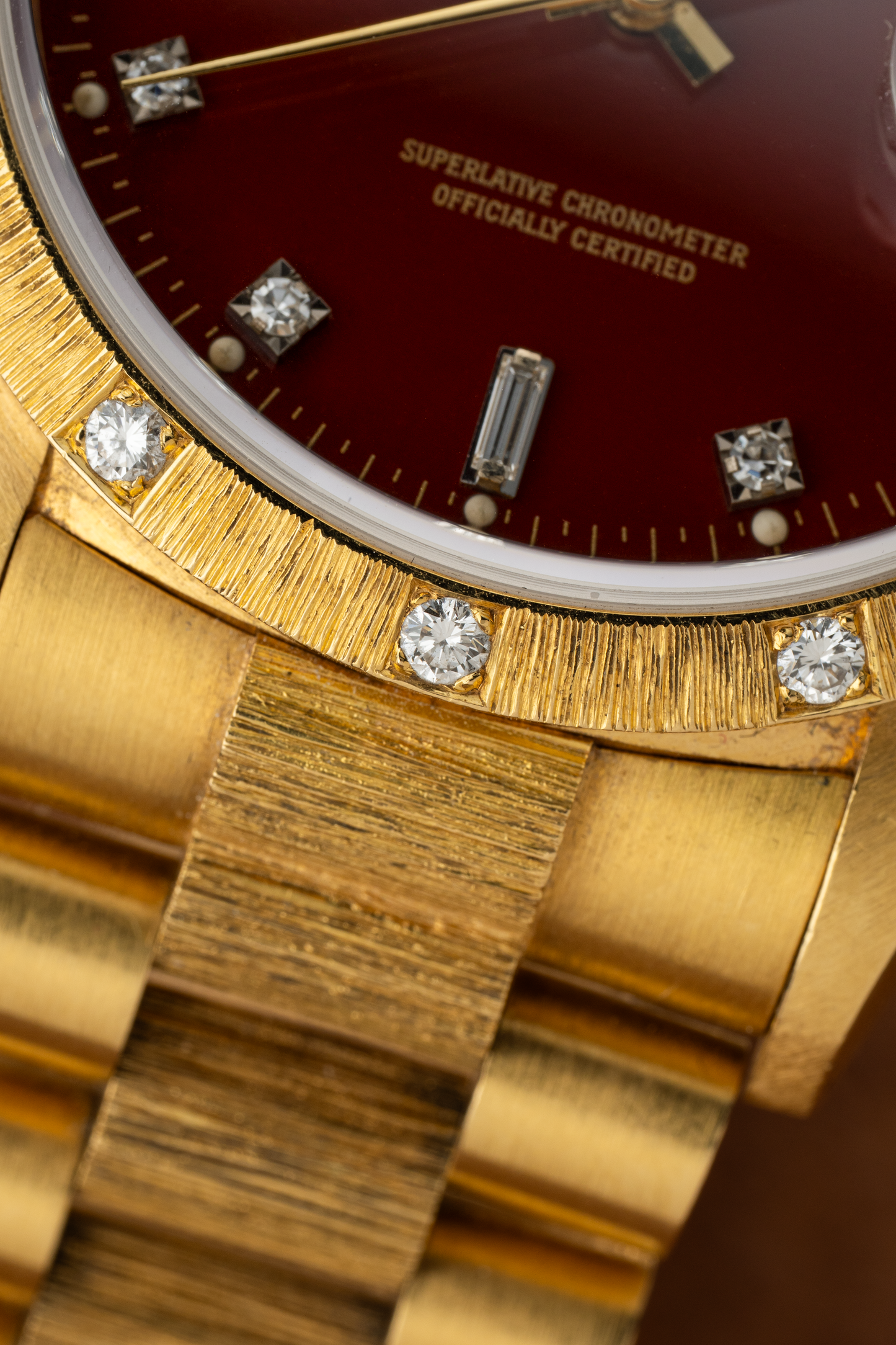 Rolex Day-Date 36mm Oxblood Stella Dial - Ref. 18108