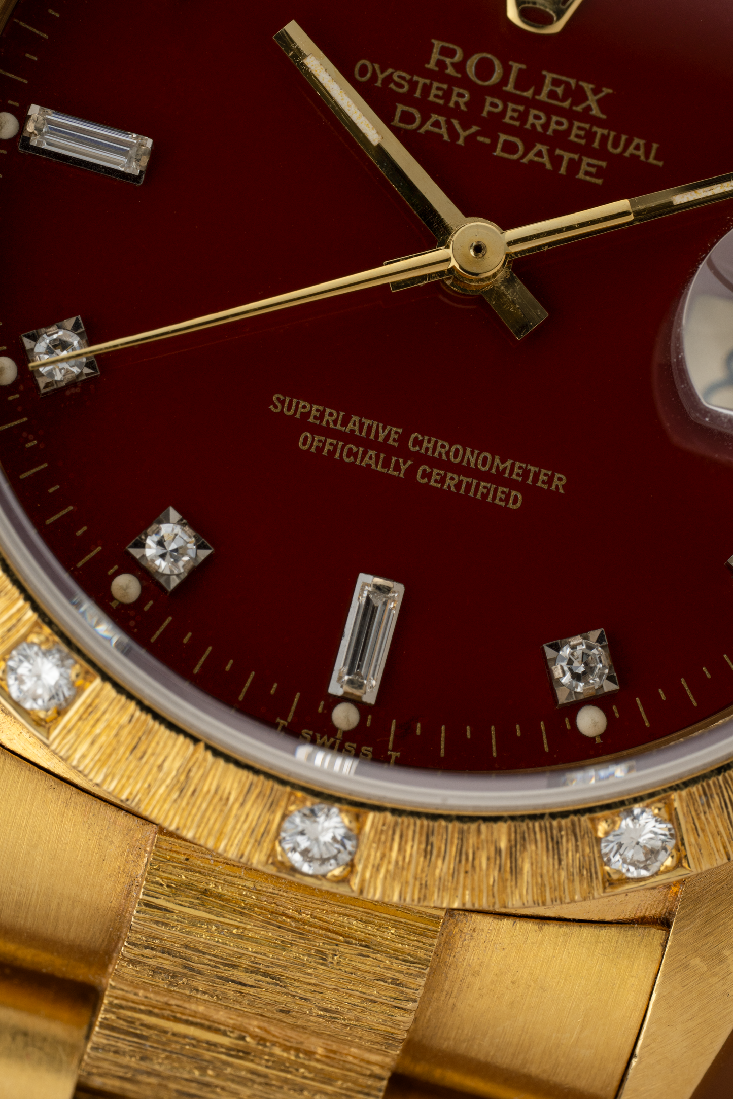 Rolex Day-Date 36mm Oxblood Stella Dial - Ref. 18108