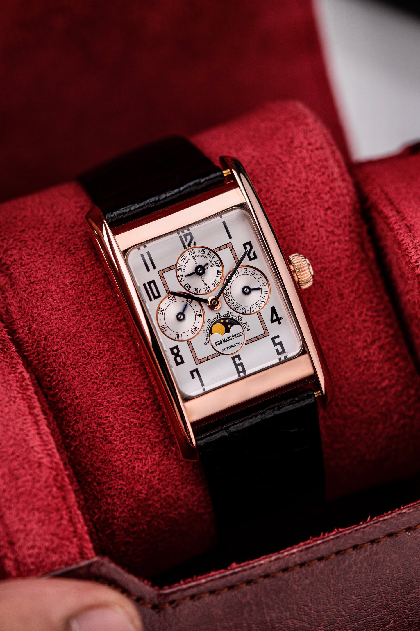 Audemars Piguet Edward Piguet Quantieme Perpetual 18k Rose Gold - Ref. 25799OR