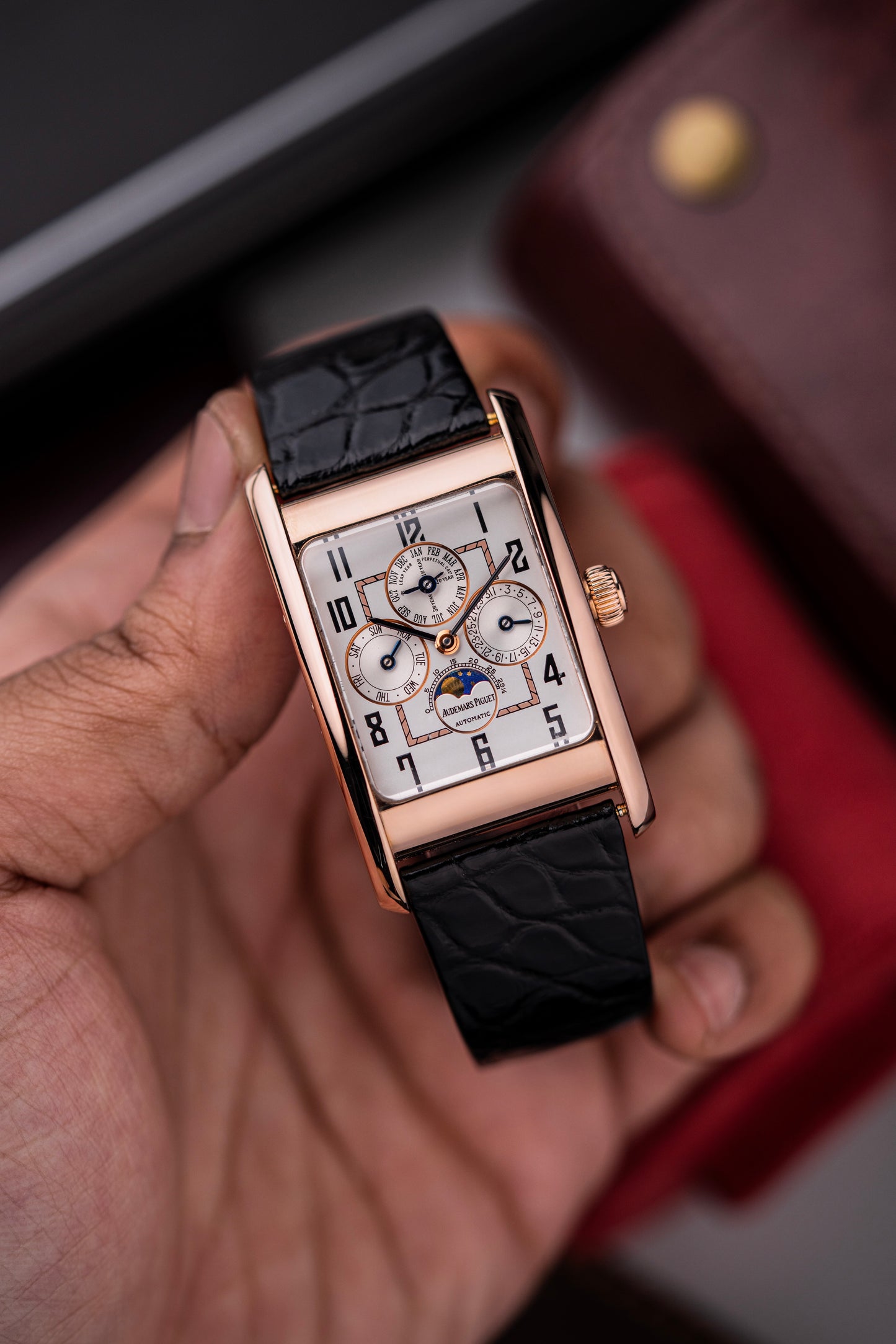 Audemars Piguet Edward Piguet Quantieme Perpetual 18k Rose Gold - Ref. 25799OR