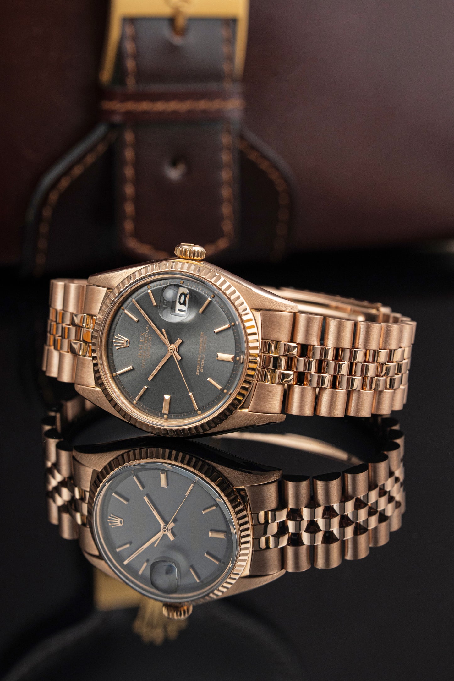 Rolex Datejust 36mm 18k Rose Gold - Ref. 1601