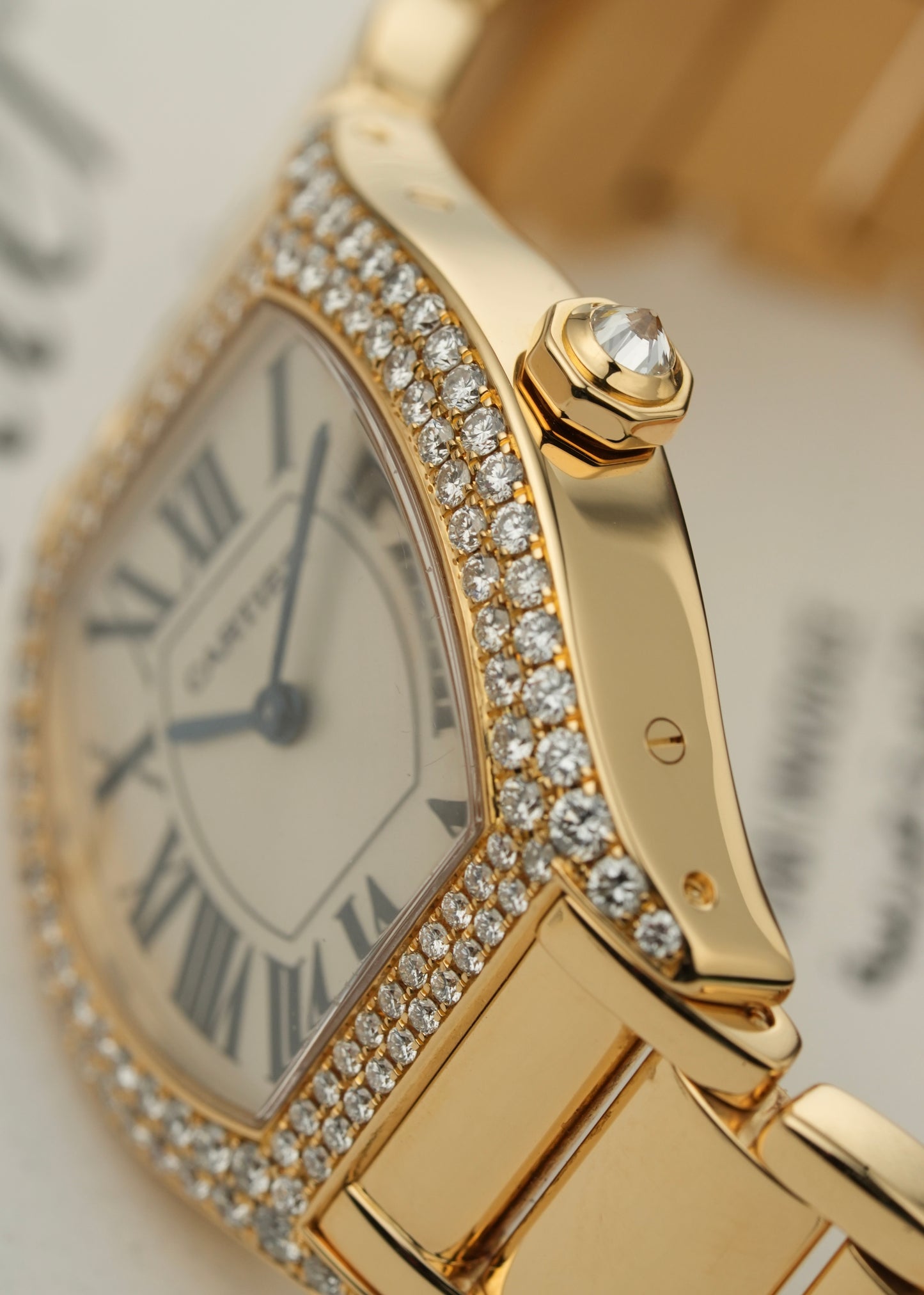 Cartier Tortue Factory Diamonds - Ref. 2643