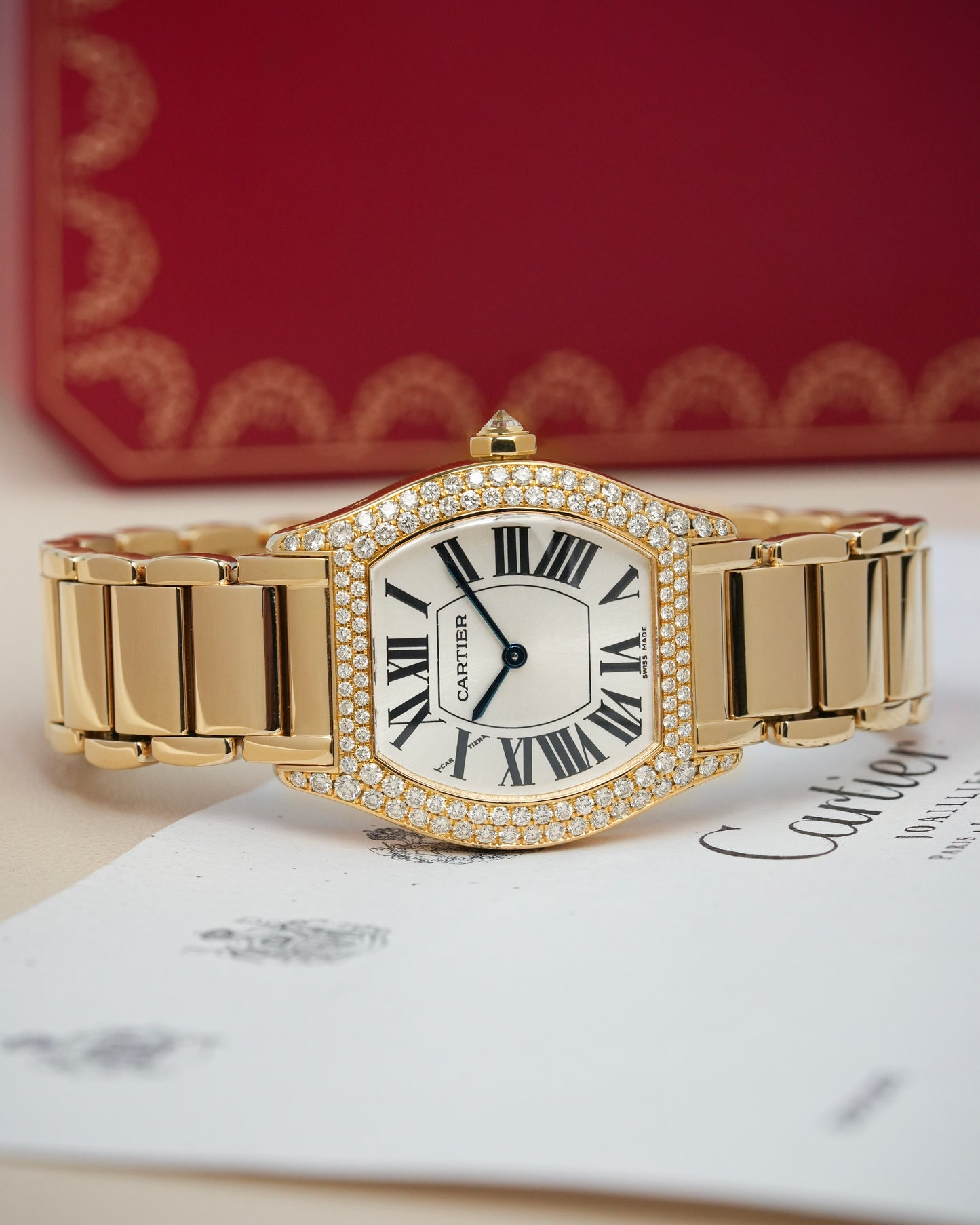 Cartier Tortue Factory Diamonds - Ref. 2643