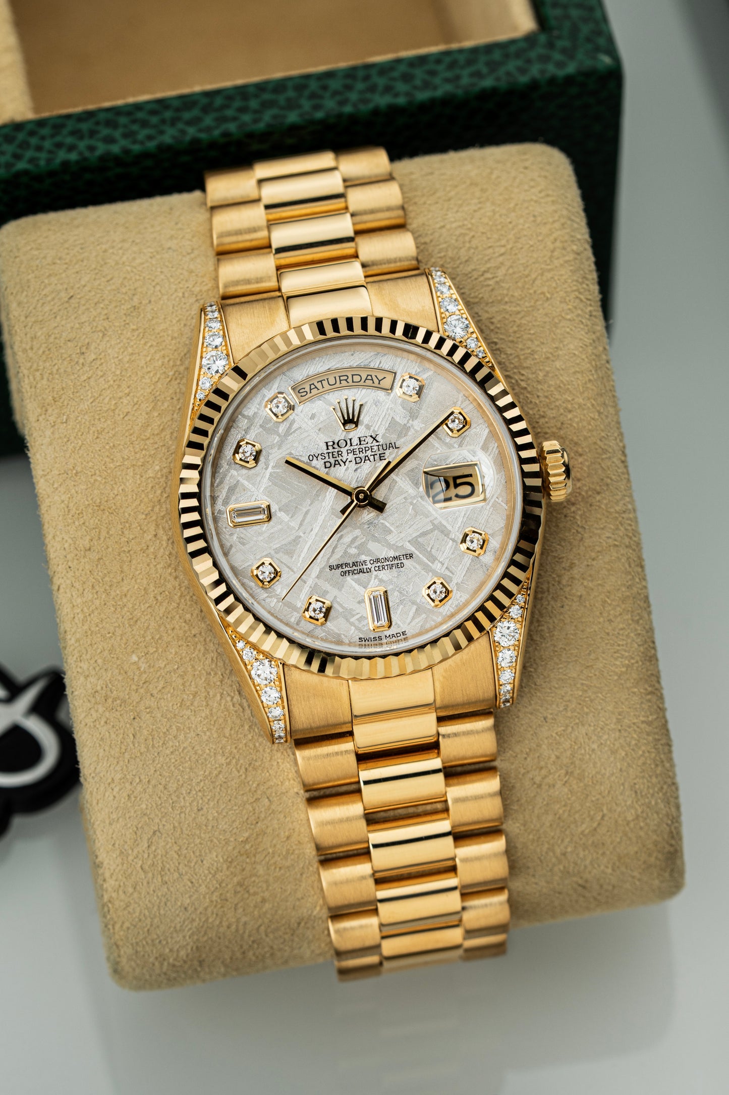 Rolex Day-Date 36mm Rare Meteorite Dial - Ref. 118338