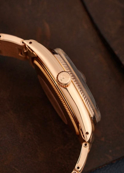 Rolex Oyster Perpetual Date 34mm Rare 18k Rose Gold - Ref. 1503