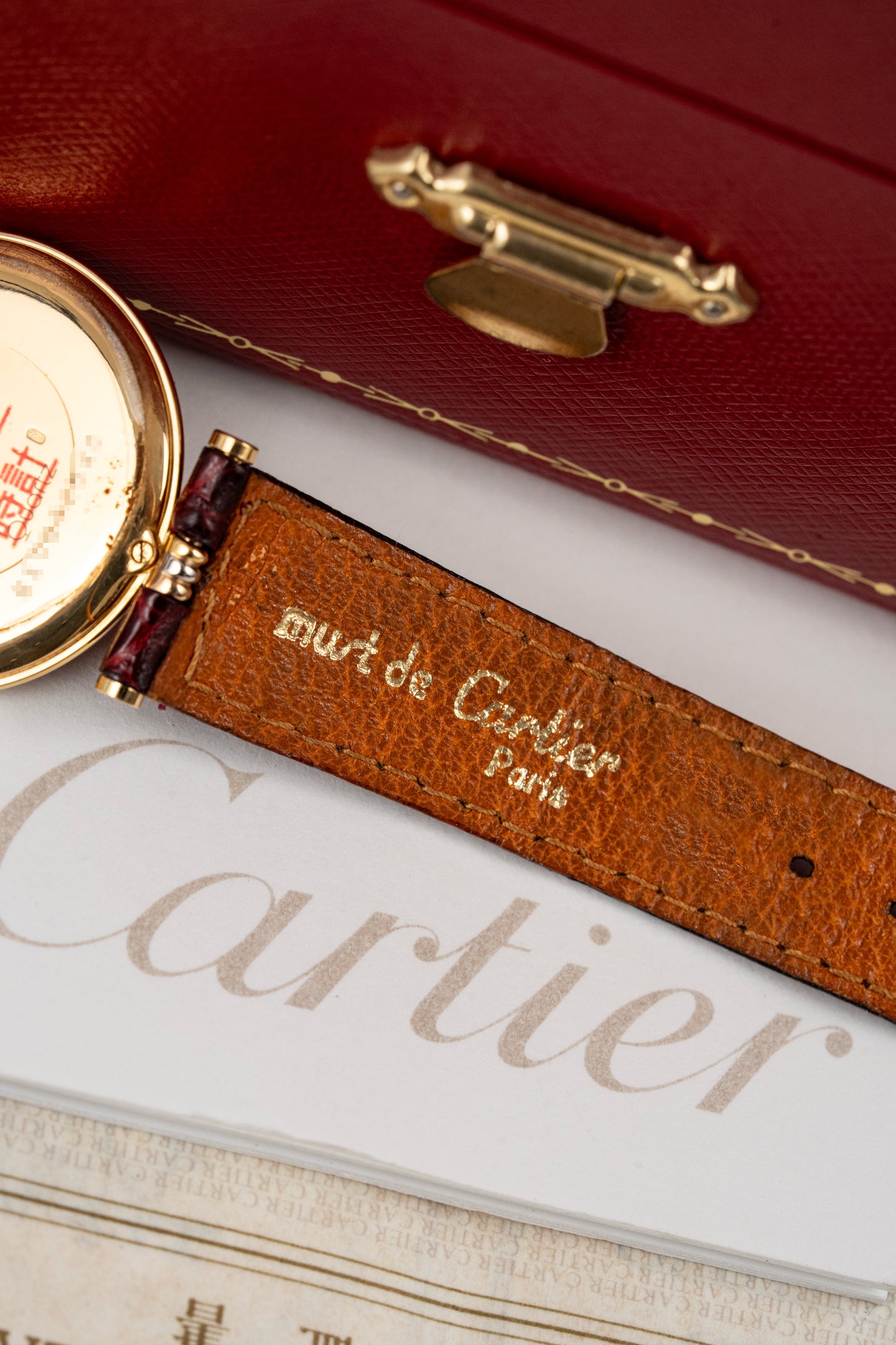Cartier Ventome 'Trinity' 18k Gold - Ref. 81003
