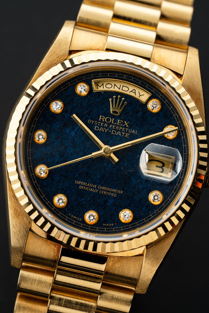 Rolex Day-Date 36mm Aventurine Pinball Stone Dial - Ref. 18238