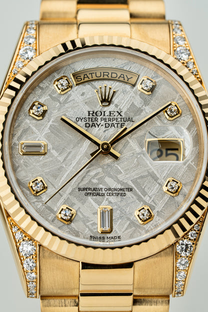 Rolex Day-Date 36mm Rare Meteorite Dial - Ref. 118338