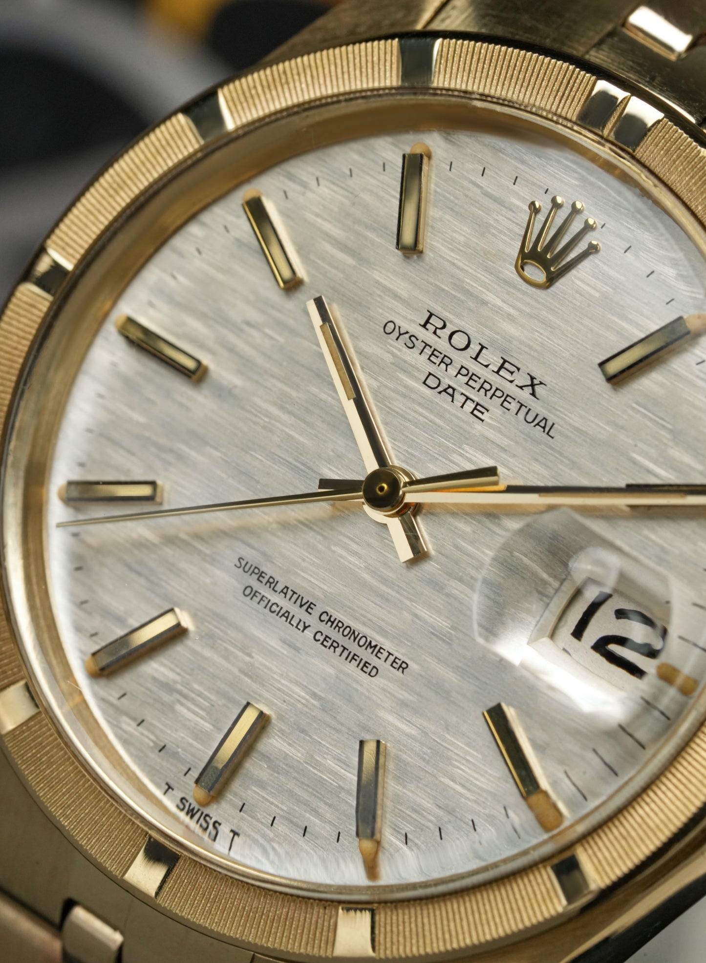 Oyster Perpetual Date 34mm Shantung Dial - Ref. 1501