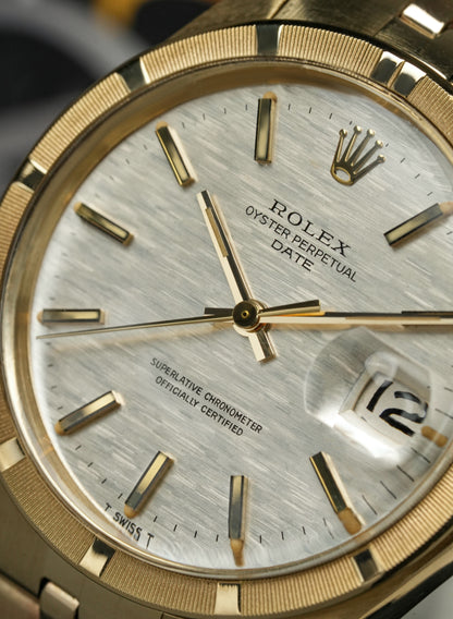 Oyster Perpetual Date 34mm Shantung Dial - Ref. 1501