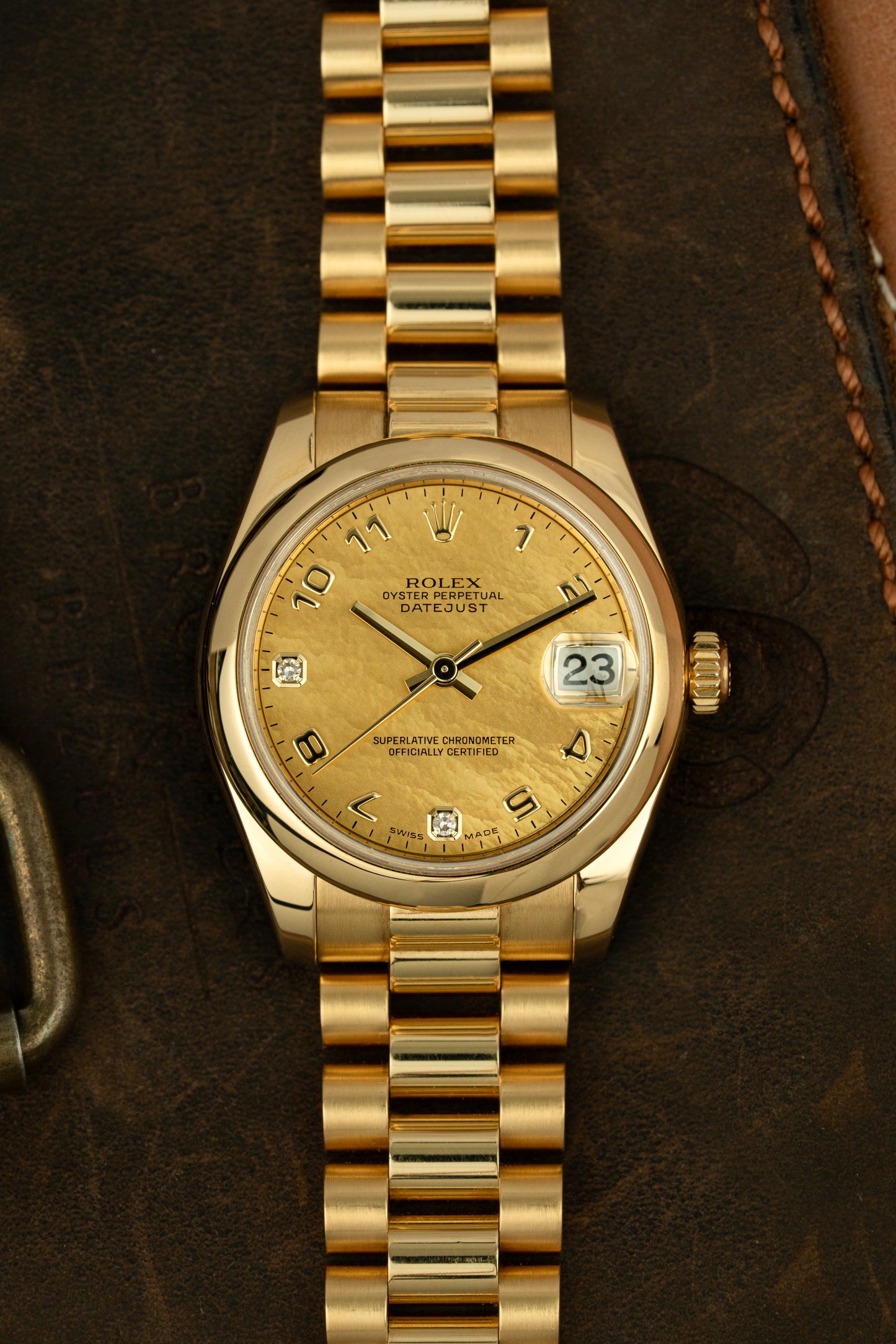 Rolex Datejust 31mm Goldust Mother of Pearl - Ref. 178248