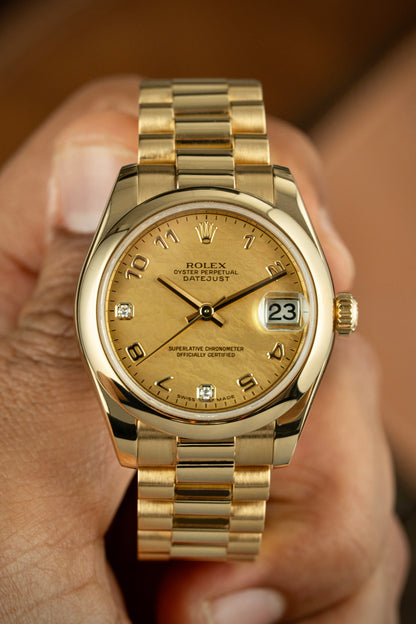 Rolex Datejust 31mm Goldust Mother of Pearl - Ref. 178248