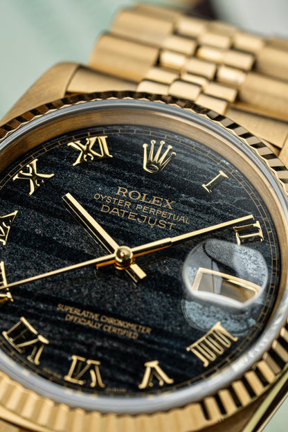 Rolex Datejust 36mm Rare Ferrite Stone Dial - Ref. 16238