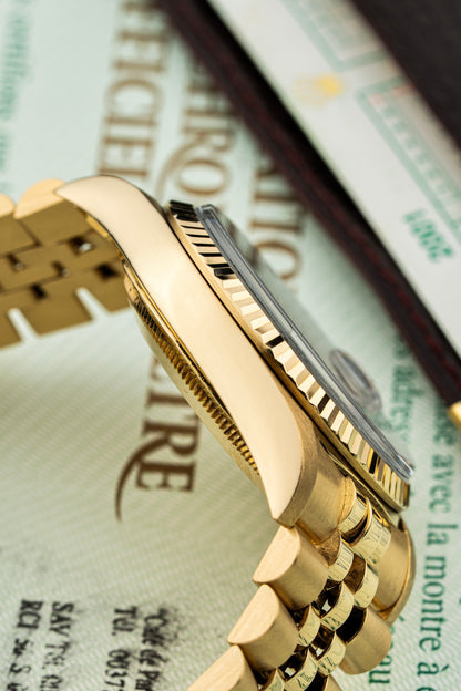 Rolex Datejust 36mm Rare Ferrite Stone Dial - Ref. 16238