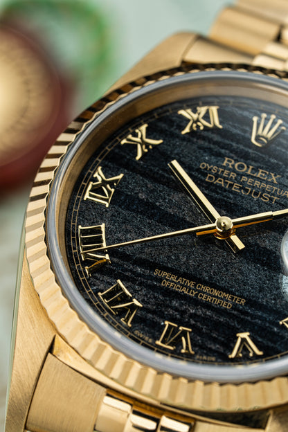 Rolex Datejust 36mm Rare Ferrite Stone Dial - Ref. 16238