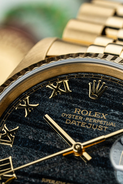 Rolex Datejust 36mm Rare Ferrite Stone Dial - Ref. 16238