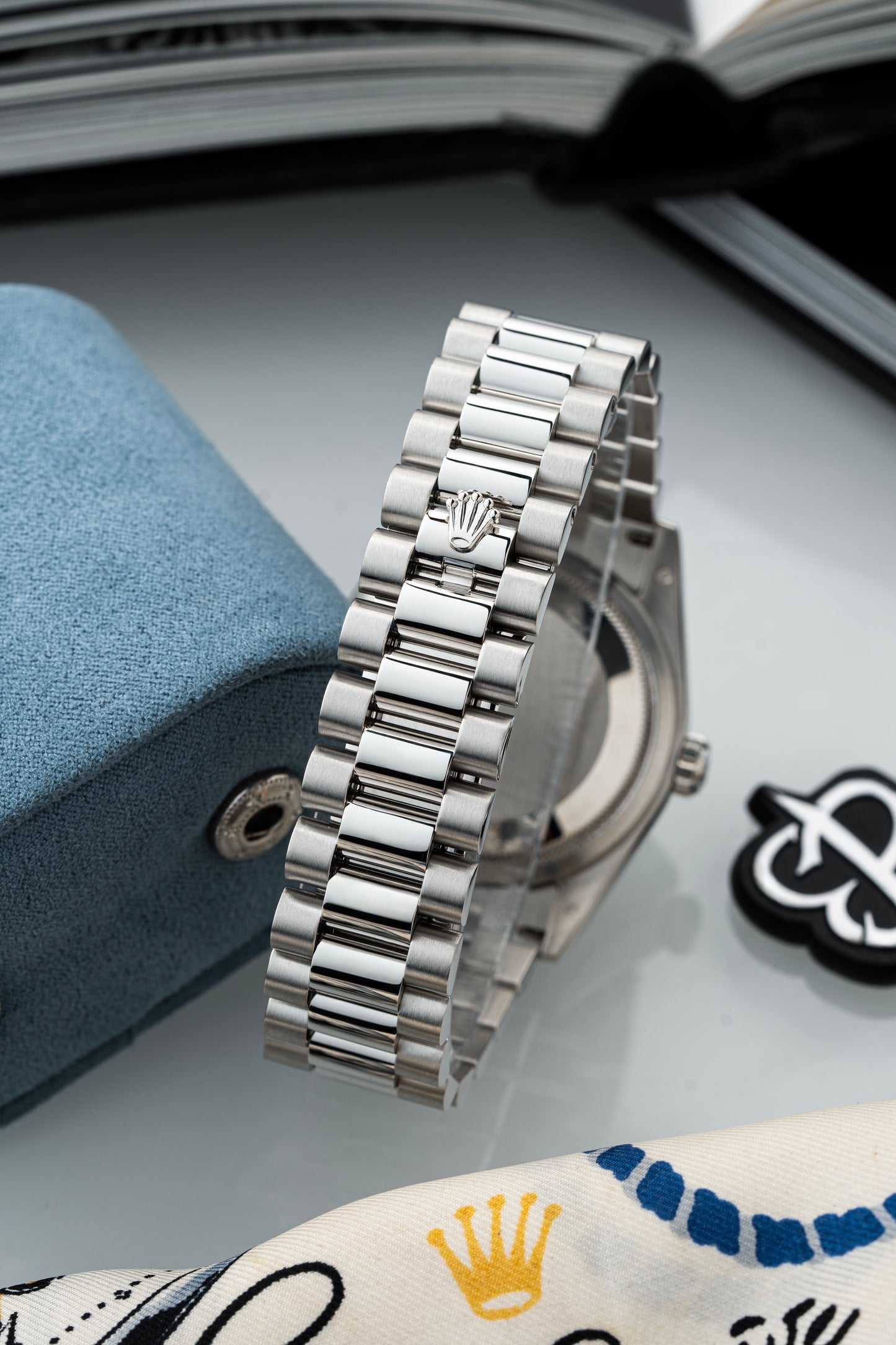 Rolex Day-Date 36mm Platinum Arabic - Ref. 118206