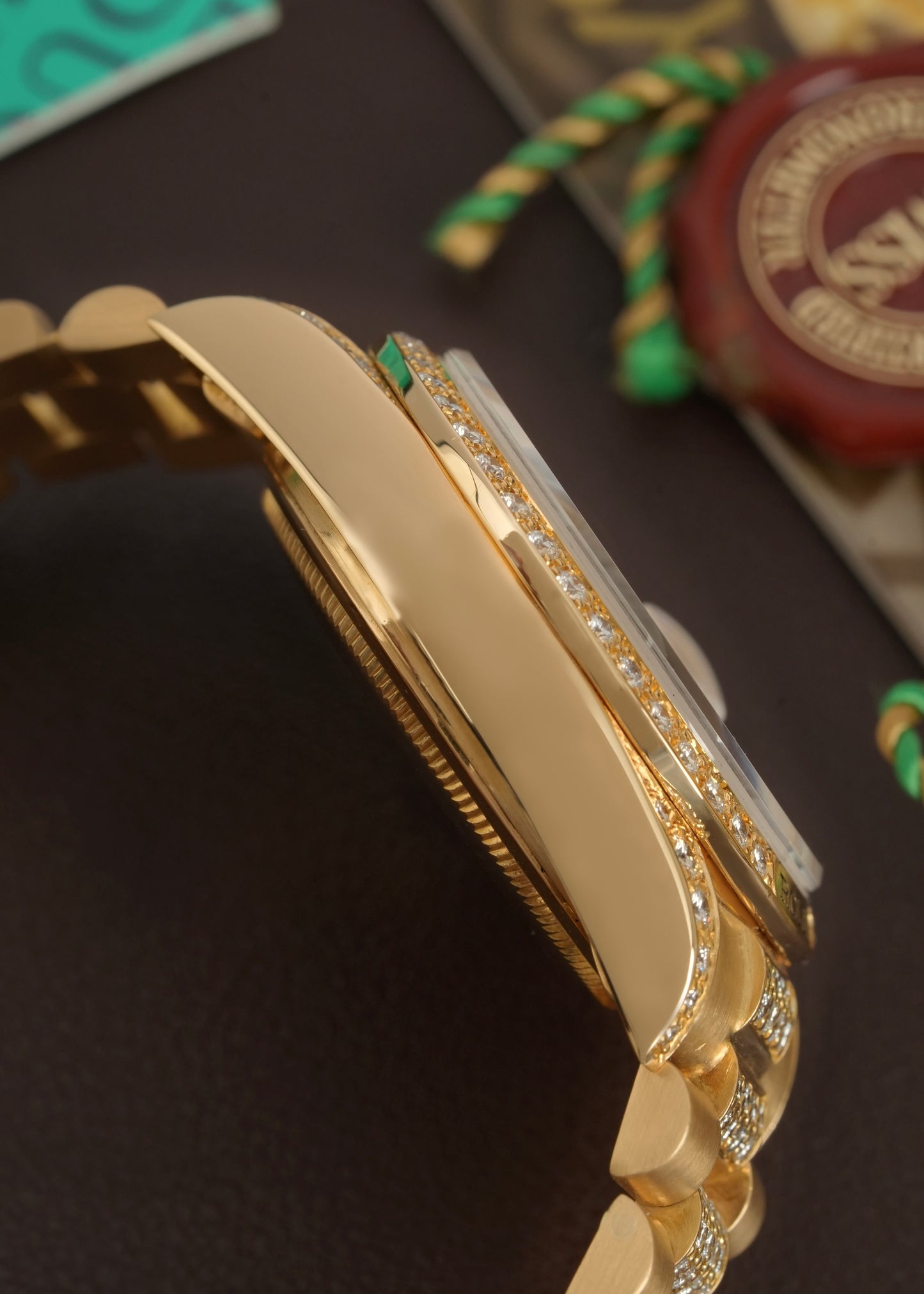 Rolex Day-Date 36mm Factory Diamonds - Ref. 18138