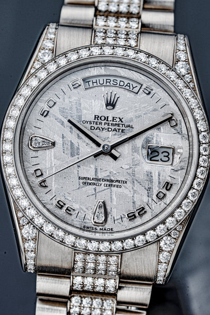 Rolex Day-Date 36mm Meteorite Dial - Ref. 118389