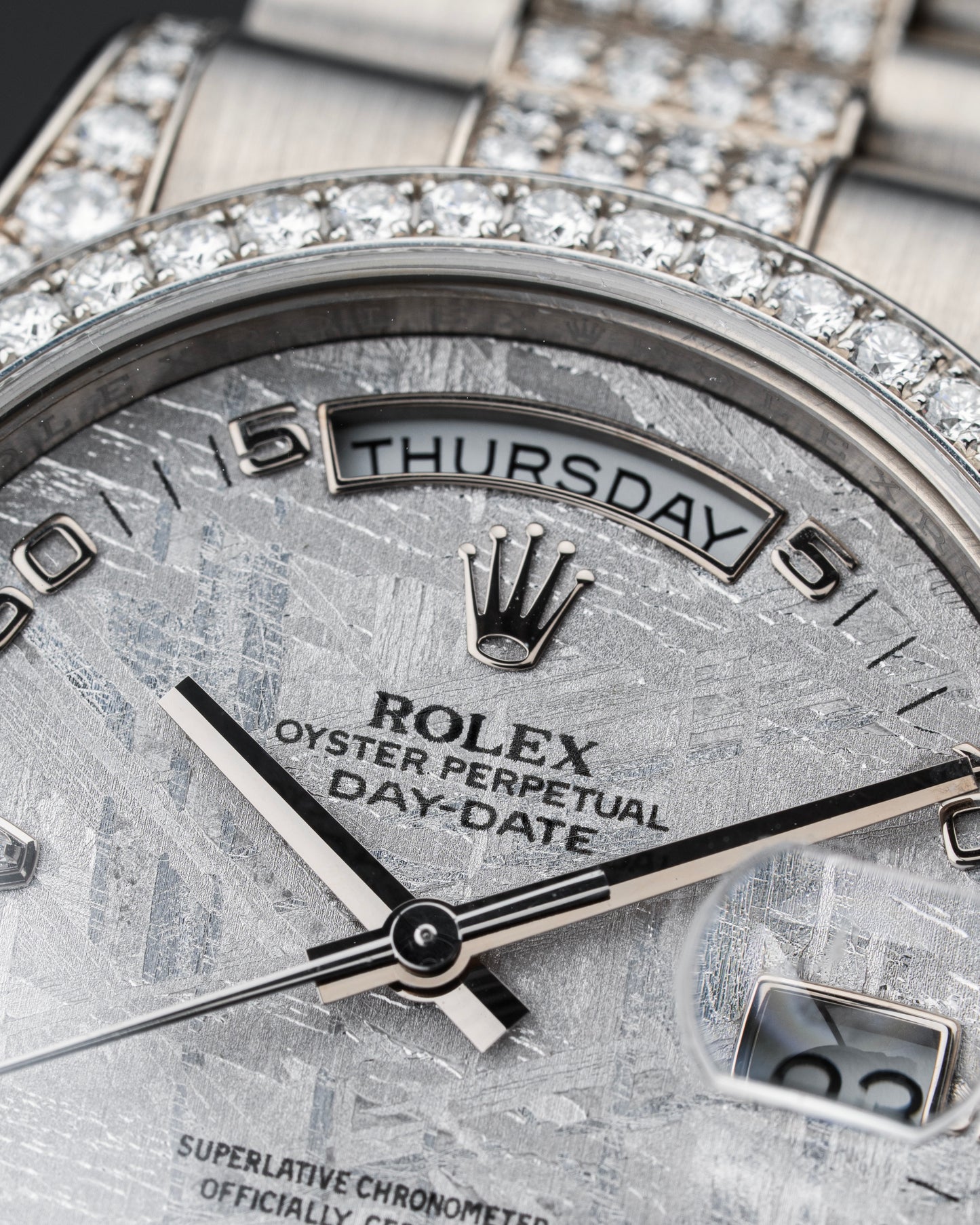 Rolex Day-Date 36mm Meteorite Dial - Ref. 118389