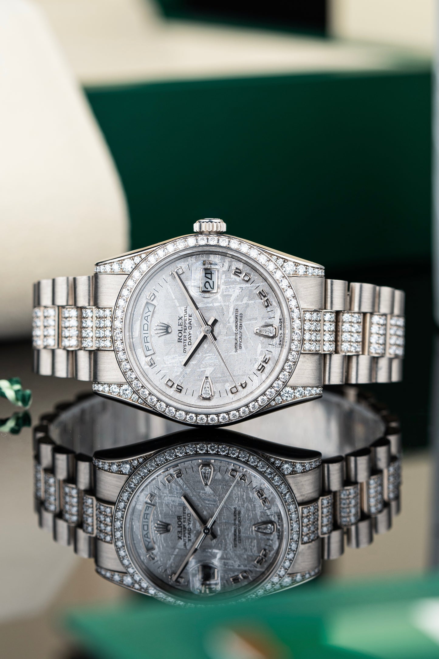 Rolex Day-Date 36mm Meteorite Dial - Ref. 118389