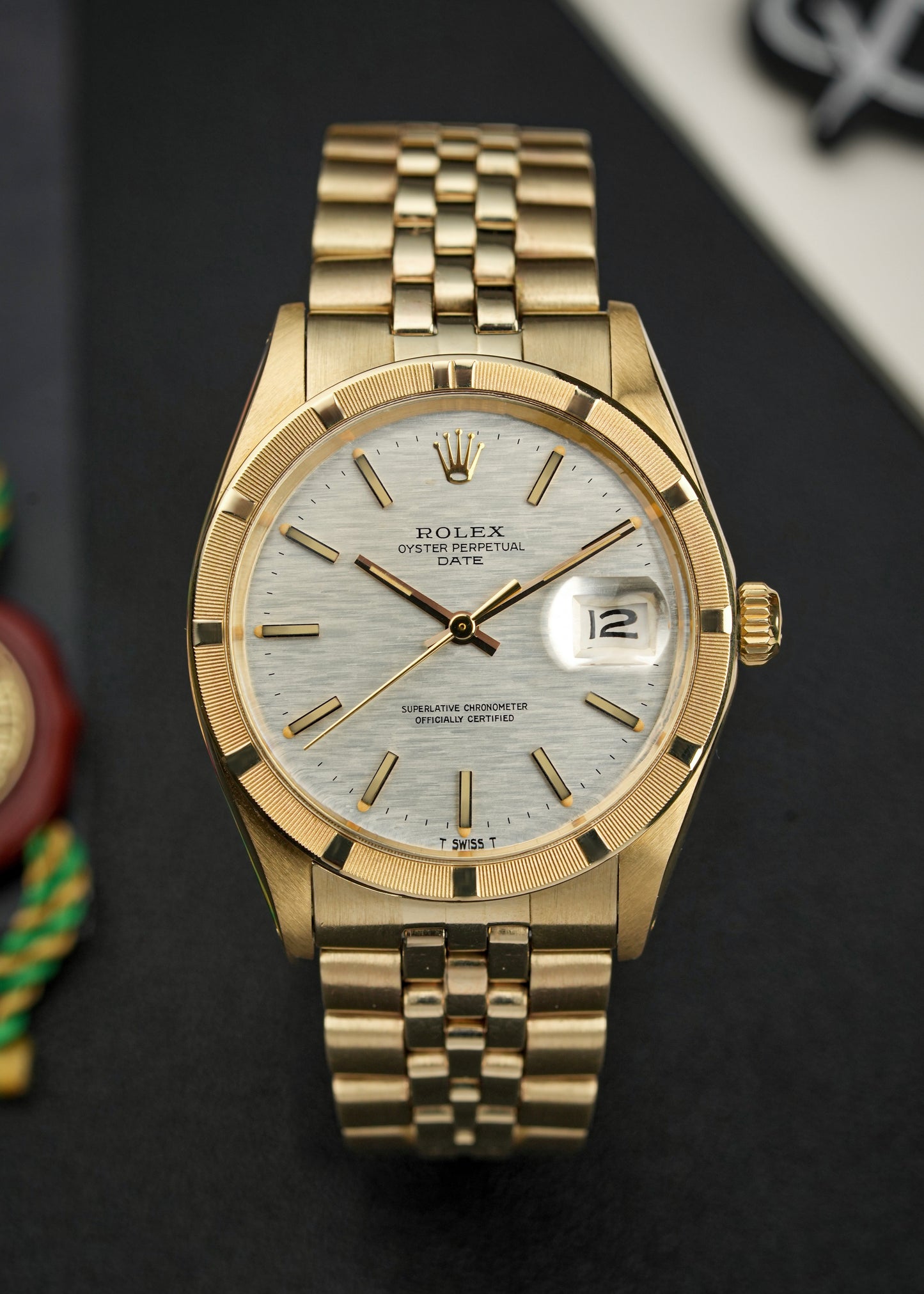 Oyster Perpetual Date 34mm Shantung Dial - Ref. 1501