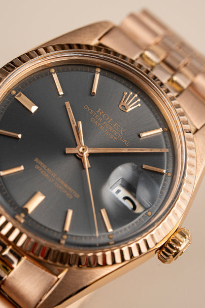 Rolex Datejust 36mm 18k Rose Gold - Ref. 1601