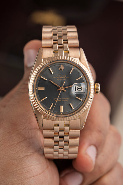 Rolex Datejust 36mm 18k Rose Gold - Ref. 1601