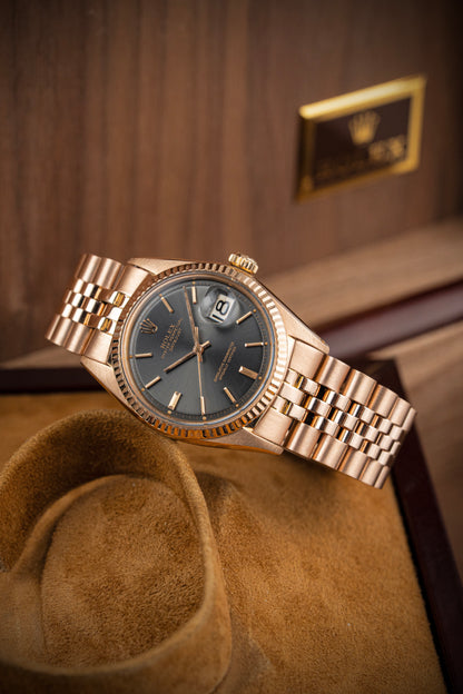 Rolex Datejust 36mm 18k Rose Gold - Ref. 1601