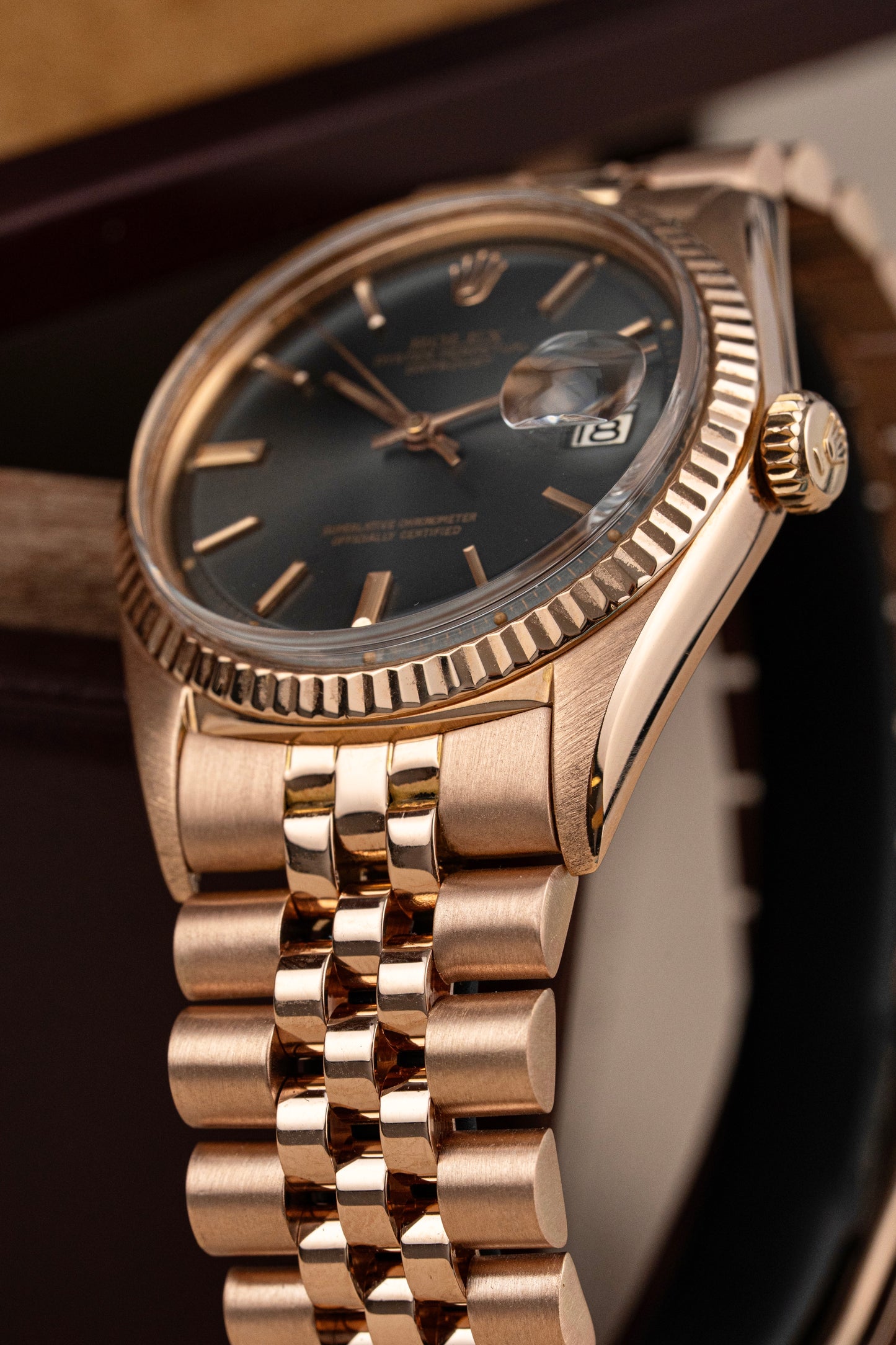 Rolex Datejust 36mm 18k Rose Gold - Ref. 1601