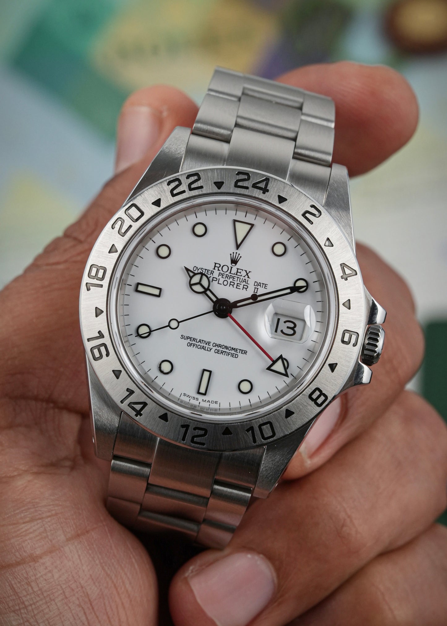 Rolex Explorer II 40mm Polar - Ref. 16570