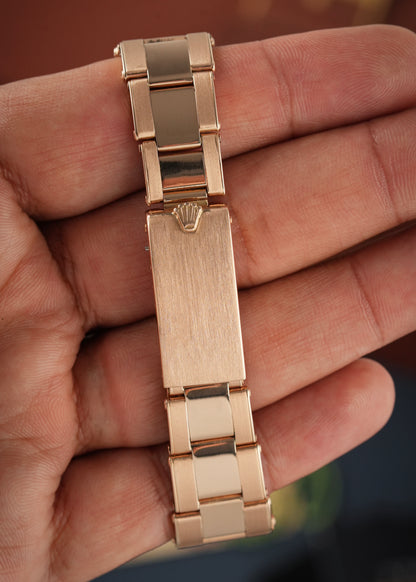 Rolex Oyster Perpetual Date 34mm Rare 18k Rose Gold - Ref. 1503