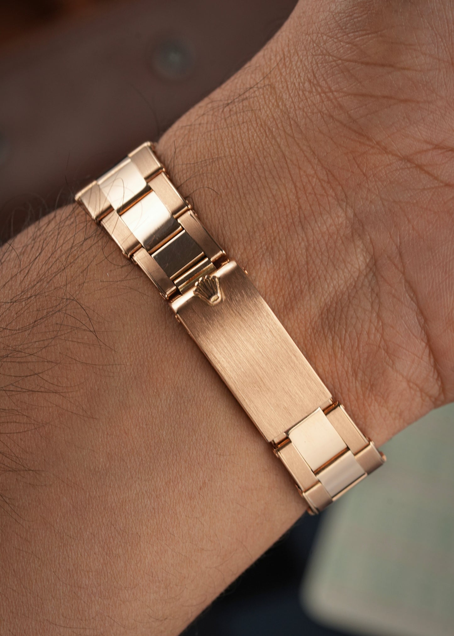 Rolex Oyster Perpetual Date 34mm Rare 18k Rose Gold - Ref. 1503