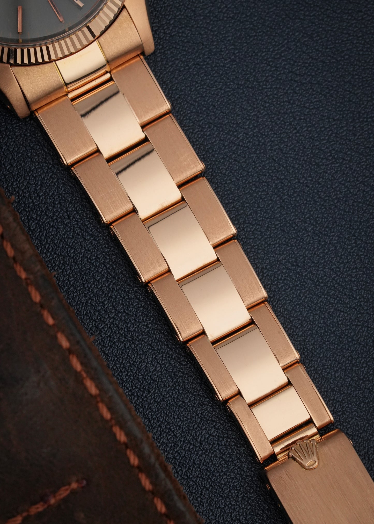 Rolex Oyster Perpetual Date 34mm Rare 18k Rose Gold - Ref. 1503