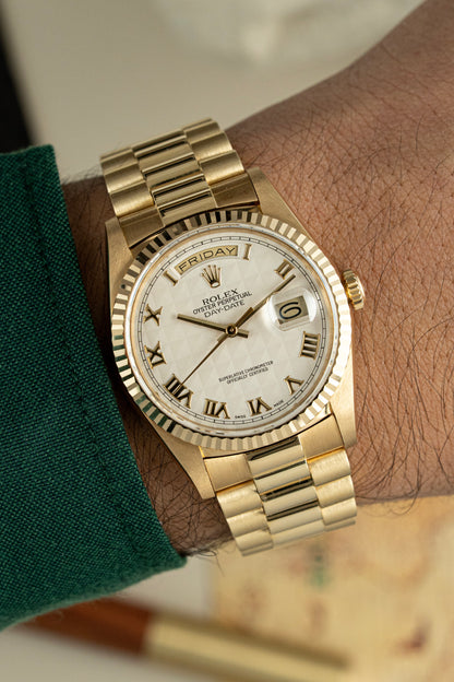 Rolex Day-Date Pyramid Dial - Ref. 18238