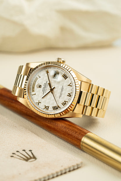 Rolex Day-Date Pyramid Dial - Ref. 18238