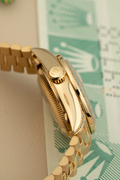 Rolex Ladt-Datejust Honeycomb Pavè - Ref. 69158