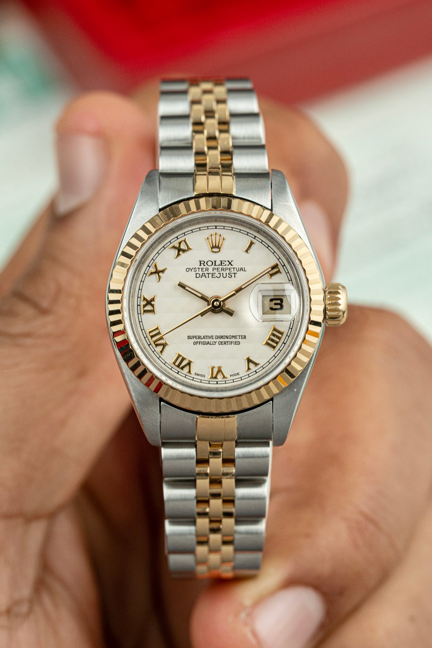 Rolex Lady-Datejust 26mm Pyramid Dial - Ref. 69173