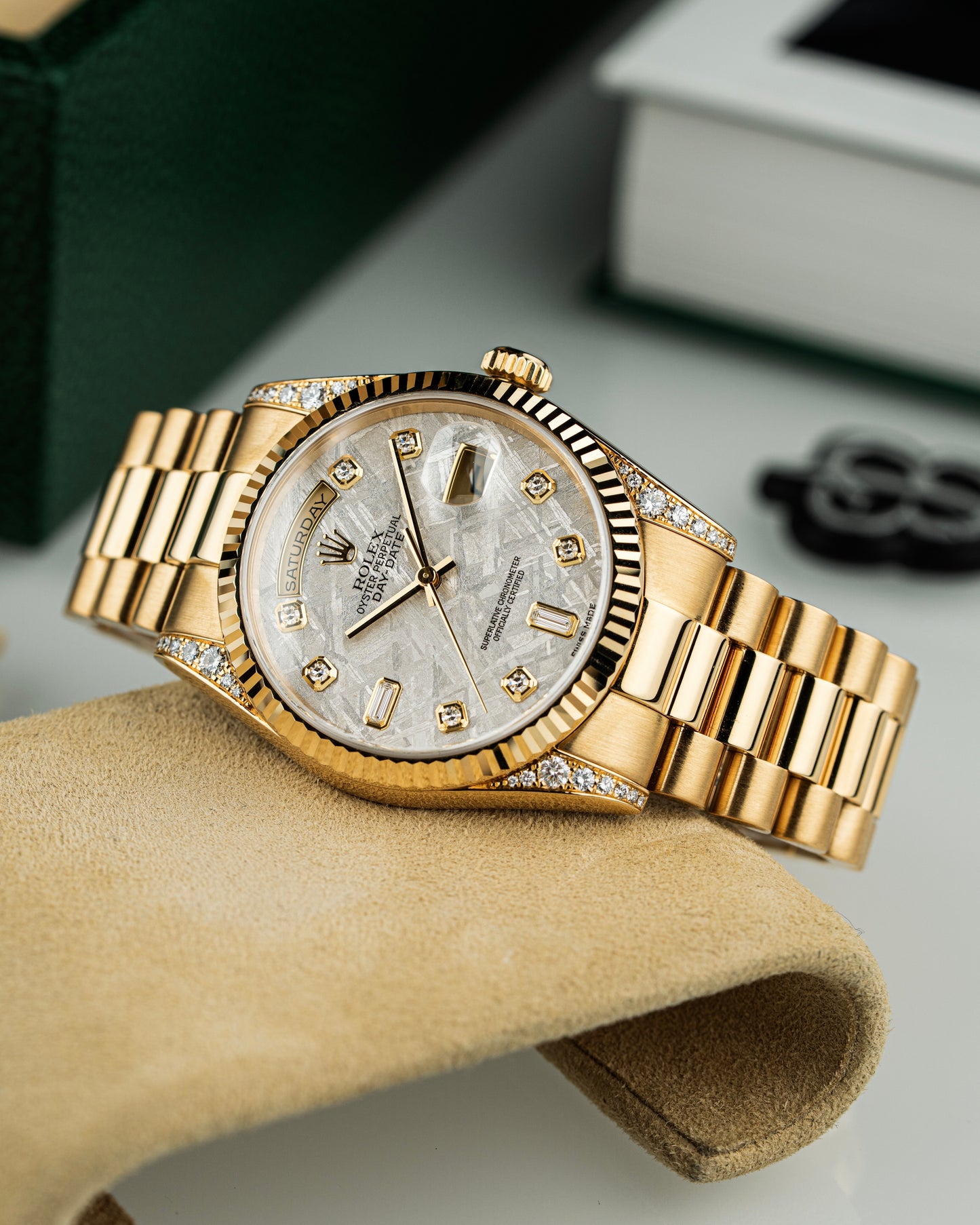 Rolex Day-Date 36mm Rare Meteorite Dial - Ref. 118338