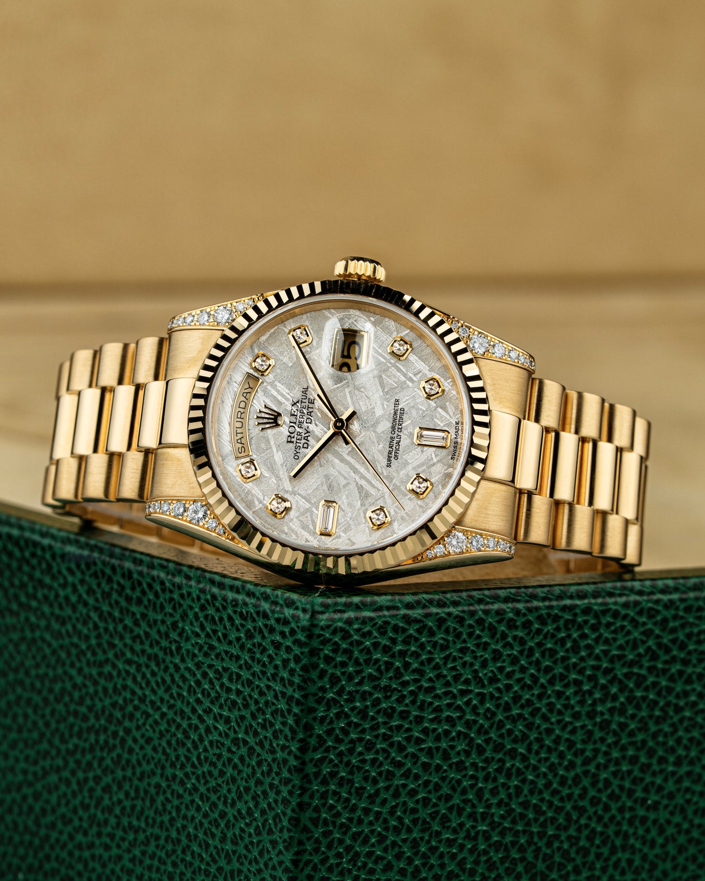 Rolex Day-Date 36mm Rare Meteorite Dial - Ref. 118338