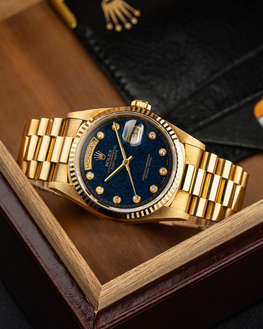 Rolex Day-Date 36mm Aventurine Pinball Stone Dial - Ref. 18238
